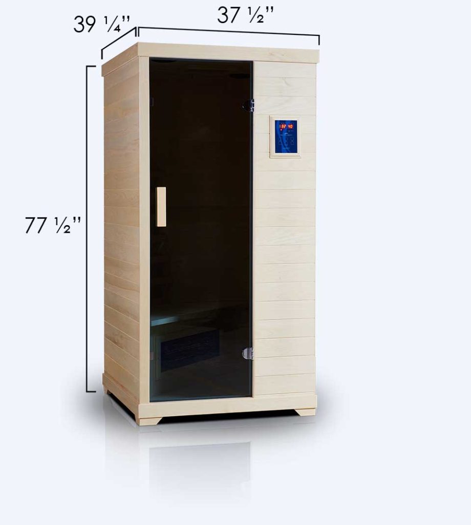 Transcend TR-1 Far Infrared  Sauna dimensions