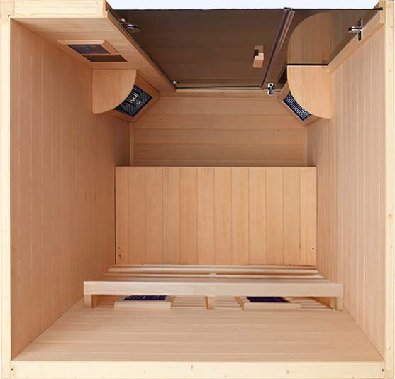 Transcend TR-2, Two Person Sauna in Hemlock Wood