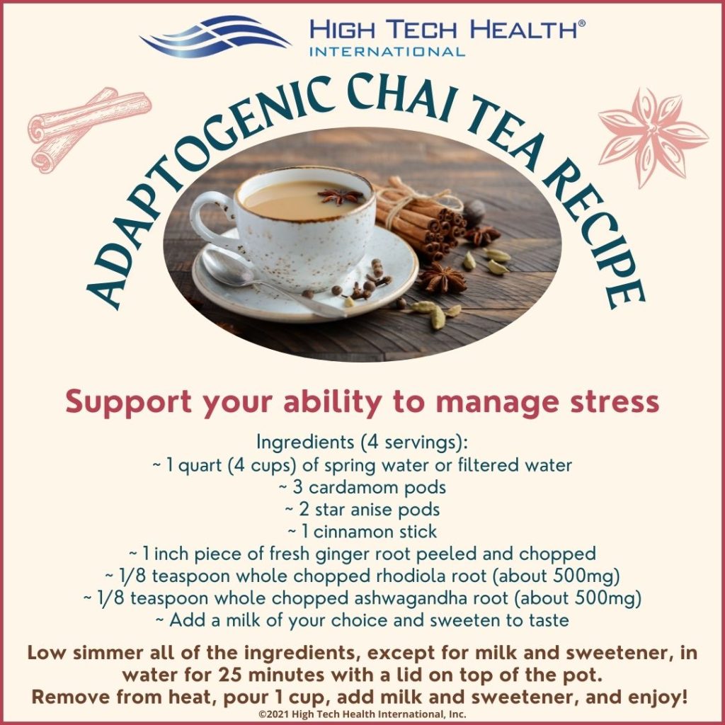 Recipe Adaptogenic Chai Tea